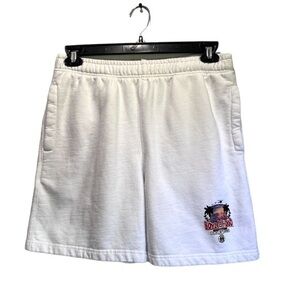 Cross Colours Boyz N The Hoods Palm Tree White Shorts